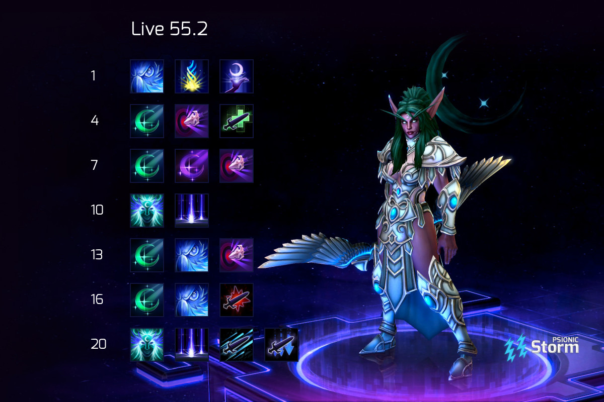 Valla Arrow Build  Build on Psionic Storm - Heroes of the Storm