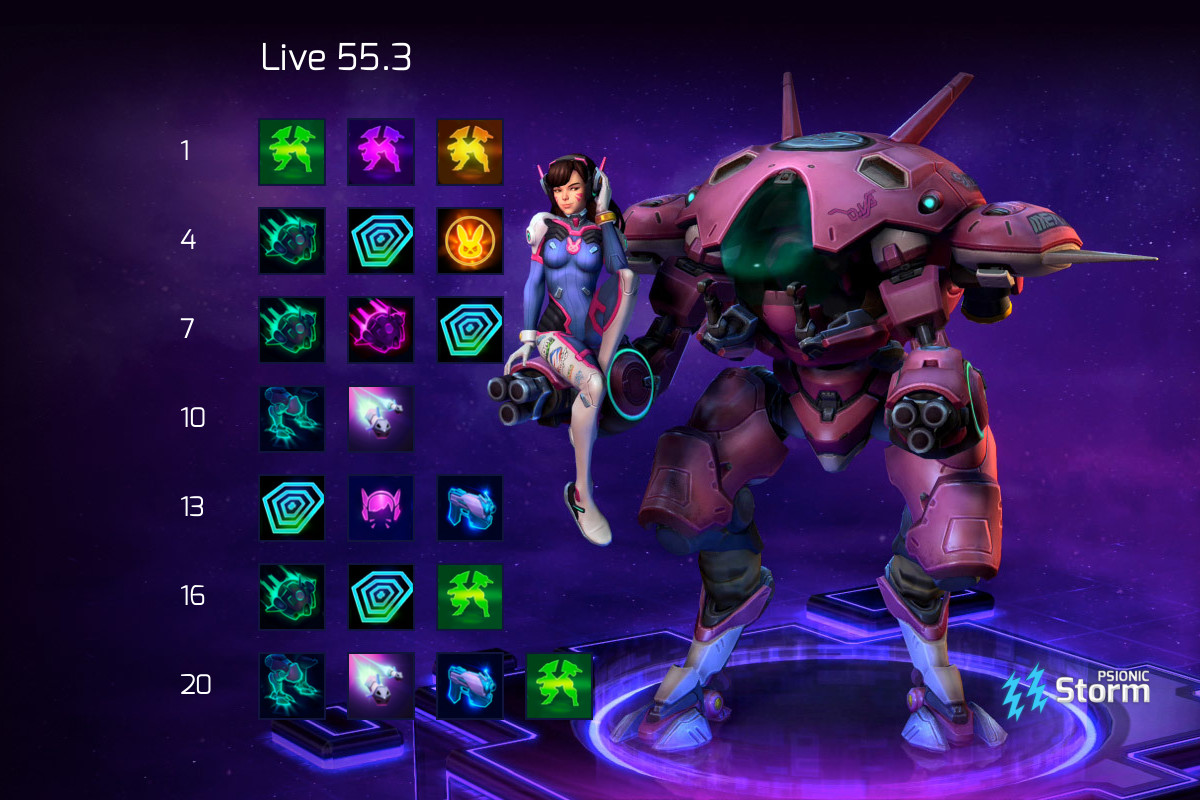 Skins of Valla  Psionic Storm - Heroes of the Storm