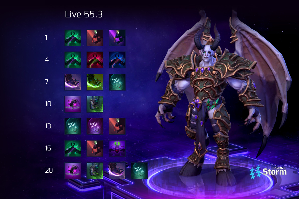 Valla Build 1/3  Build on Psionic Storm - Heroes of the Storm