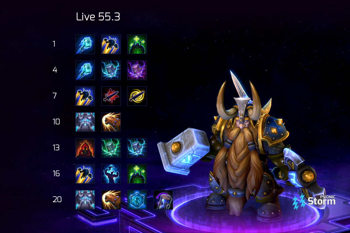 Diablo Diablo - W Build  Build on Psionic Storm - Heroes of the Storm