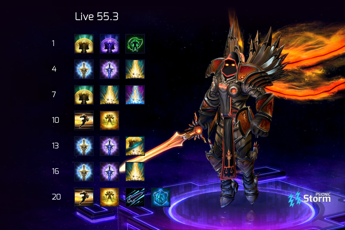 Tyrael Build Guides :: Heroes of the Storm (HotS) Tyrael Builds on