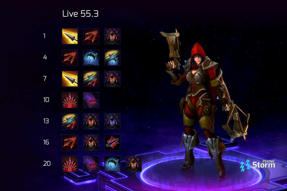 Valla Build 1/3  Build on Psionic Storm - Heroes of the Storm