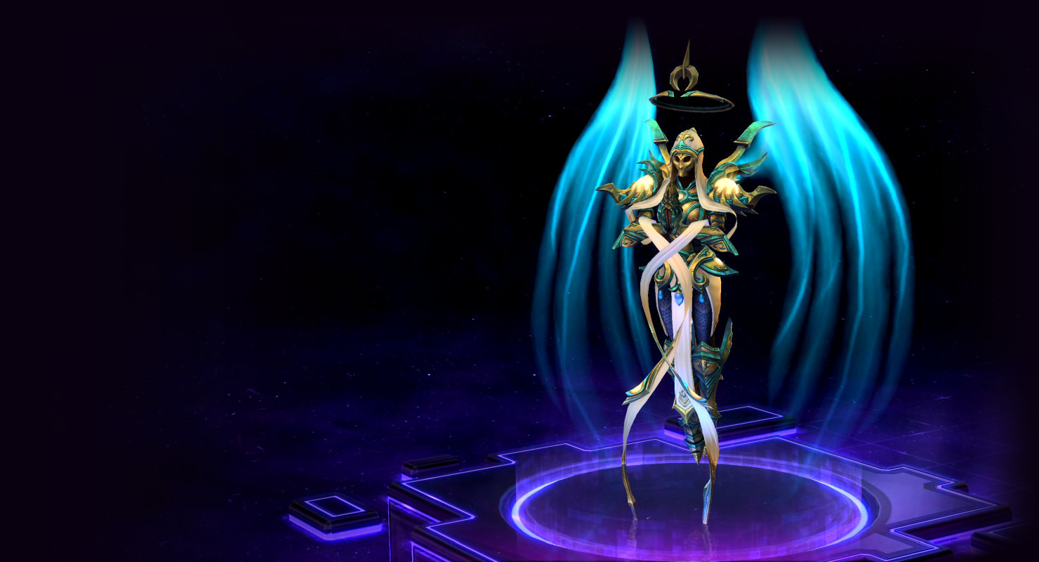 Skins of Auriel | Psionic Storm - Heroes of the Storm