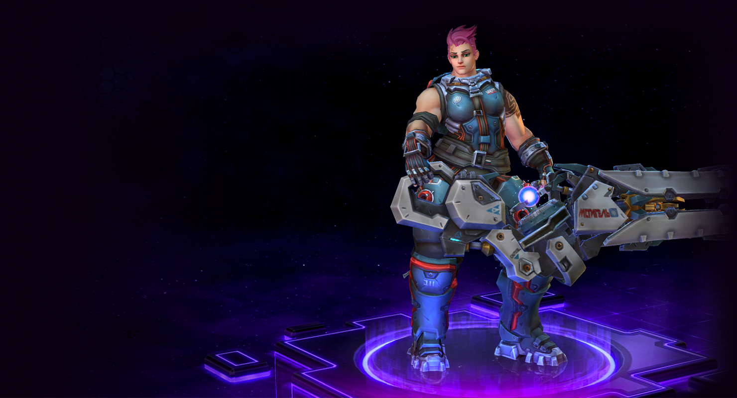 Zarya build heroes of the storm