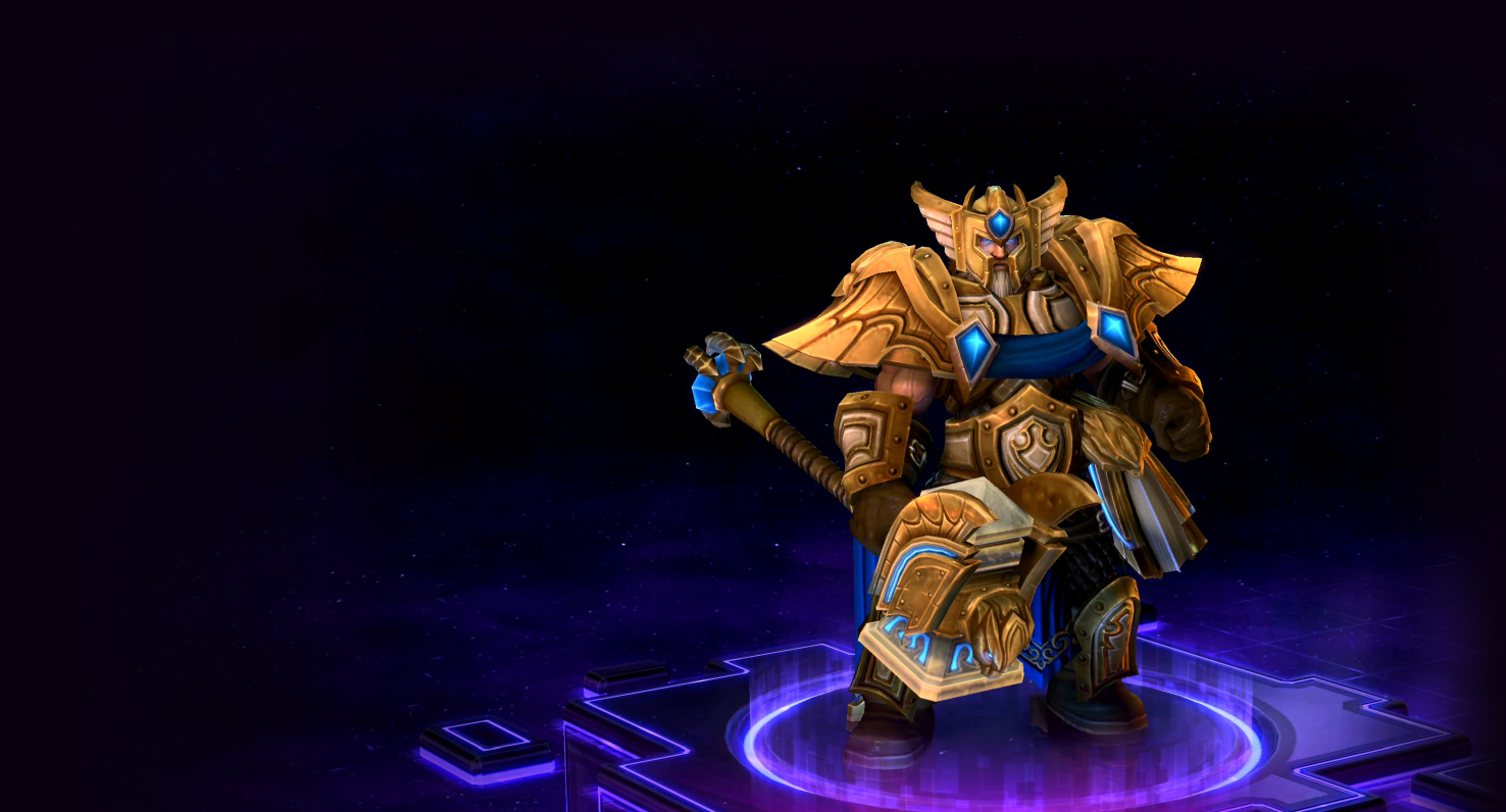 Check out the skins of Uther - The Lightbringer on Psionic Storm.