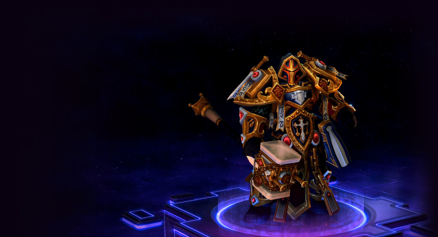 Check out the skins of Uther - The Lightbringer on Psionic Storm.