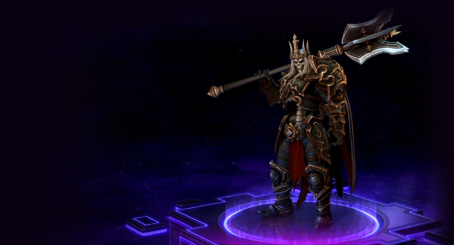 Leoric - The Skeleton King | Psionic Storm - Heroes of the Storm