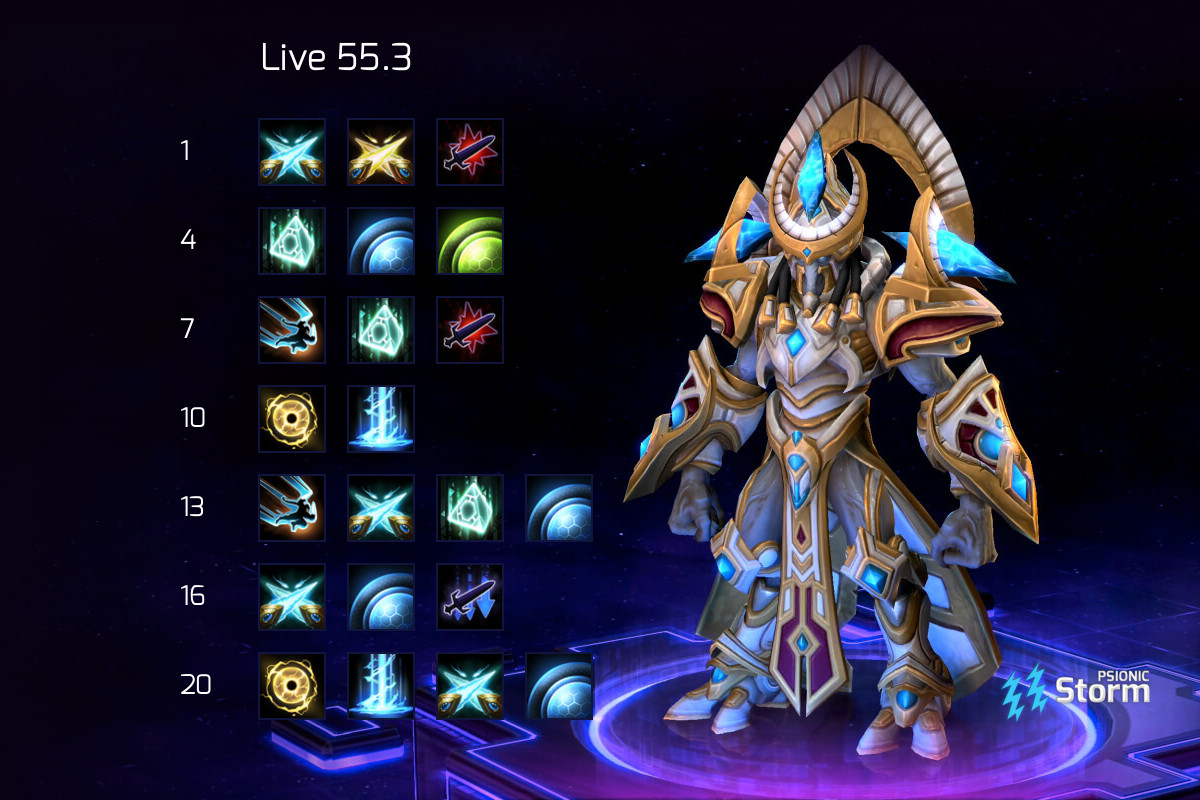 Valla Build 1/3  Build on Psionic Storm - Heroes of the Storm