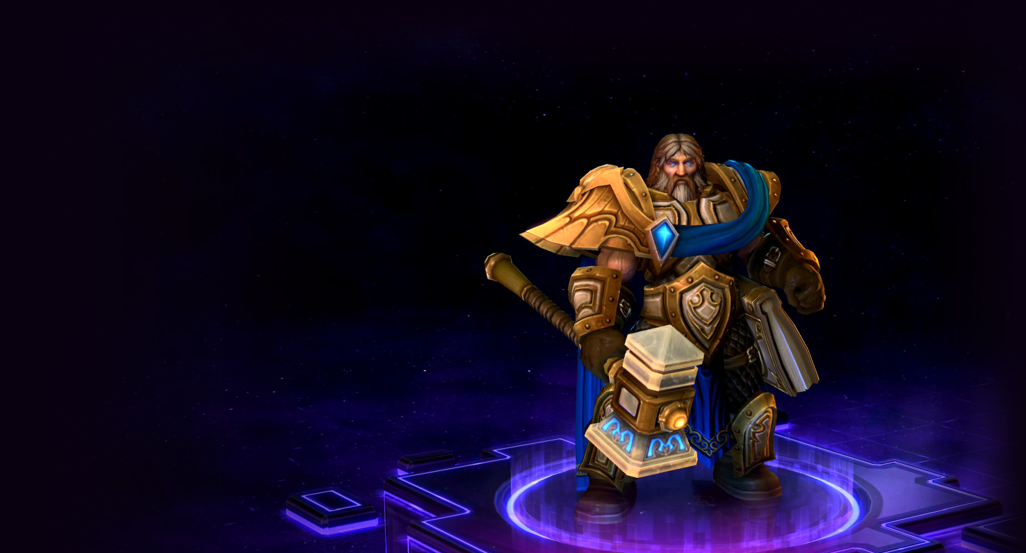 Uther - O Arauto da Luz | Psionic Storm - Heroes of the Storm.