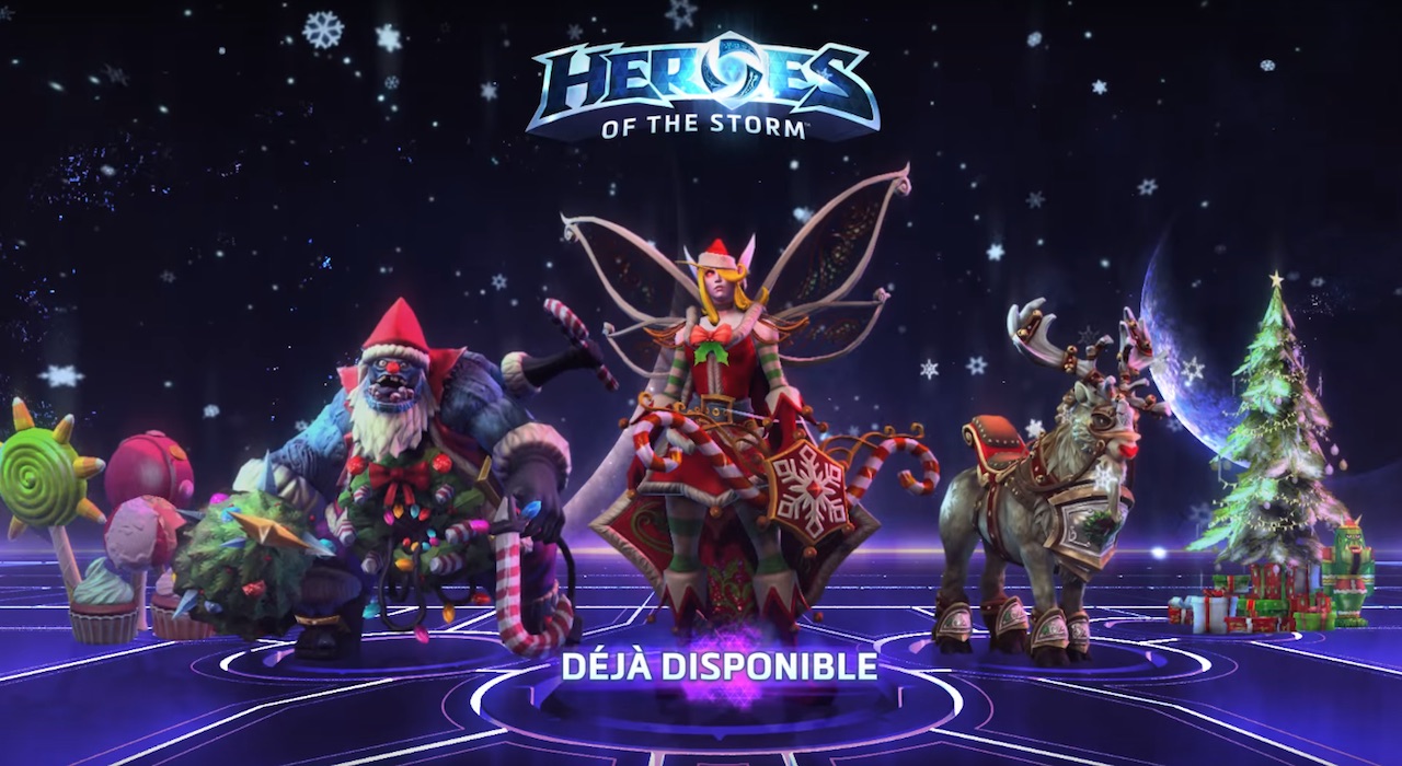 Зимний ивент. Рождество Heroes of the Storm. Heroes of the Storm ивенты. Зимний Покров хотс. Heroes of the Storm новый год.